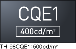 CQE1 [400cd/m2] *TH-98CQE1:500cd/m2