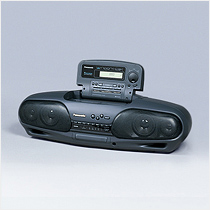 1991 CD radio cassette recorder RX-DT707