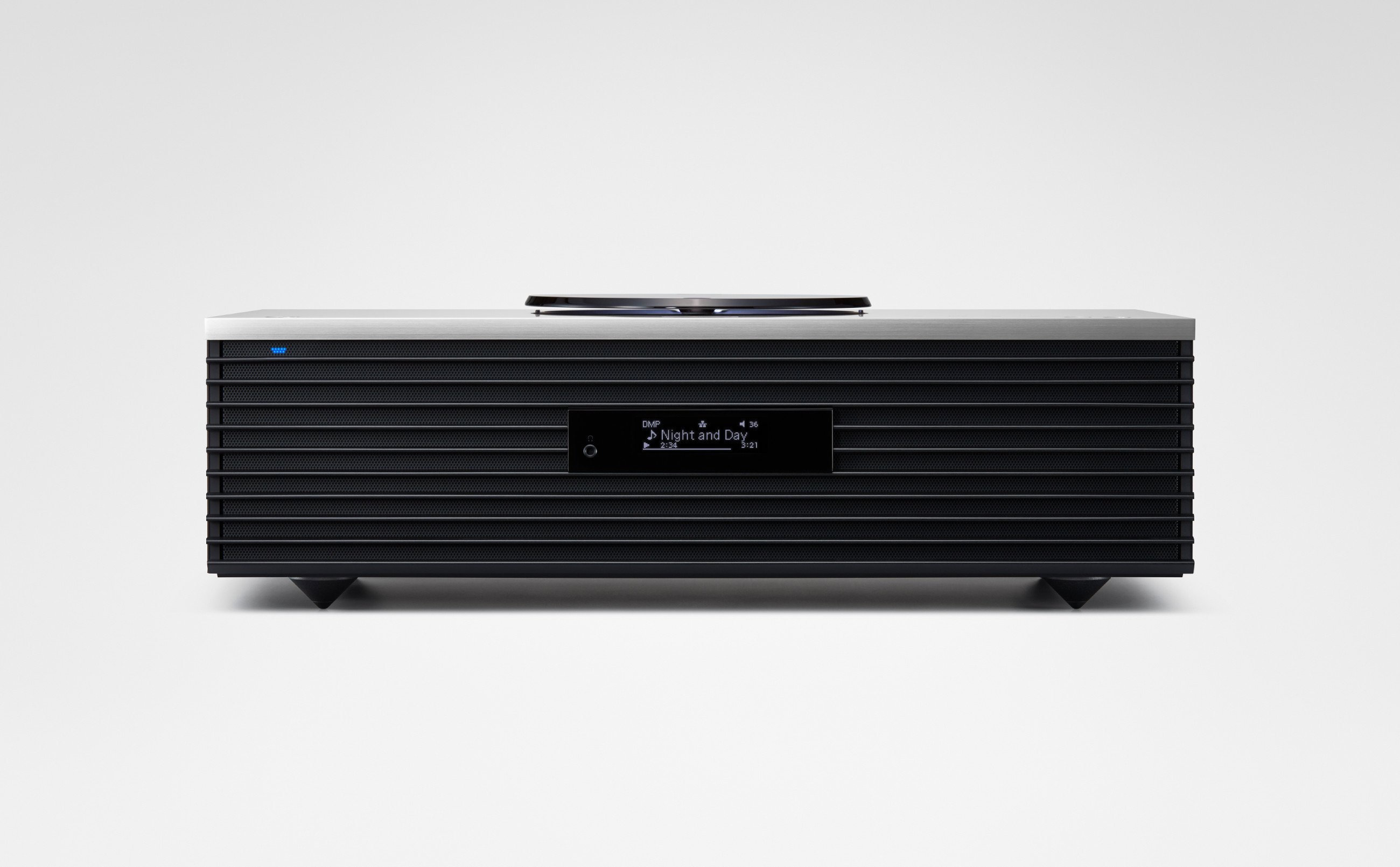 Black CD player