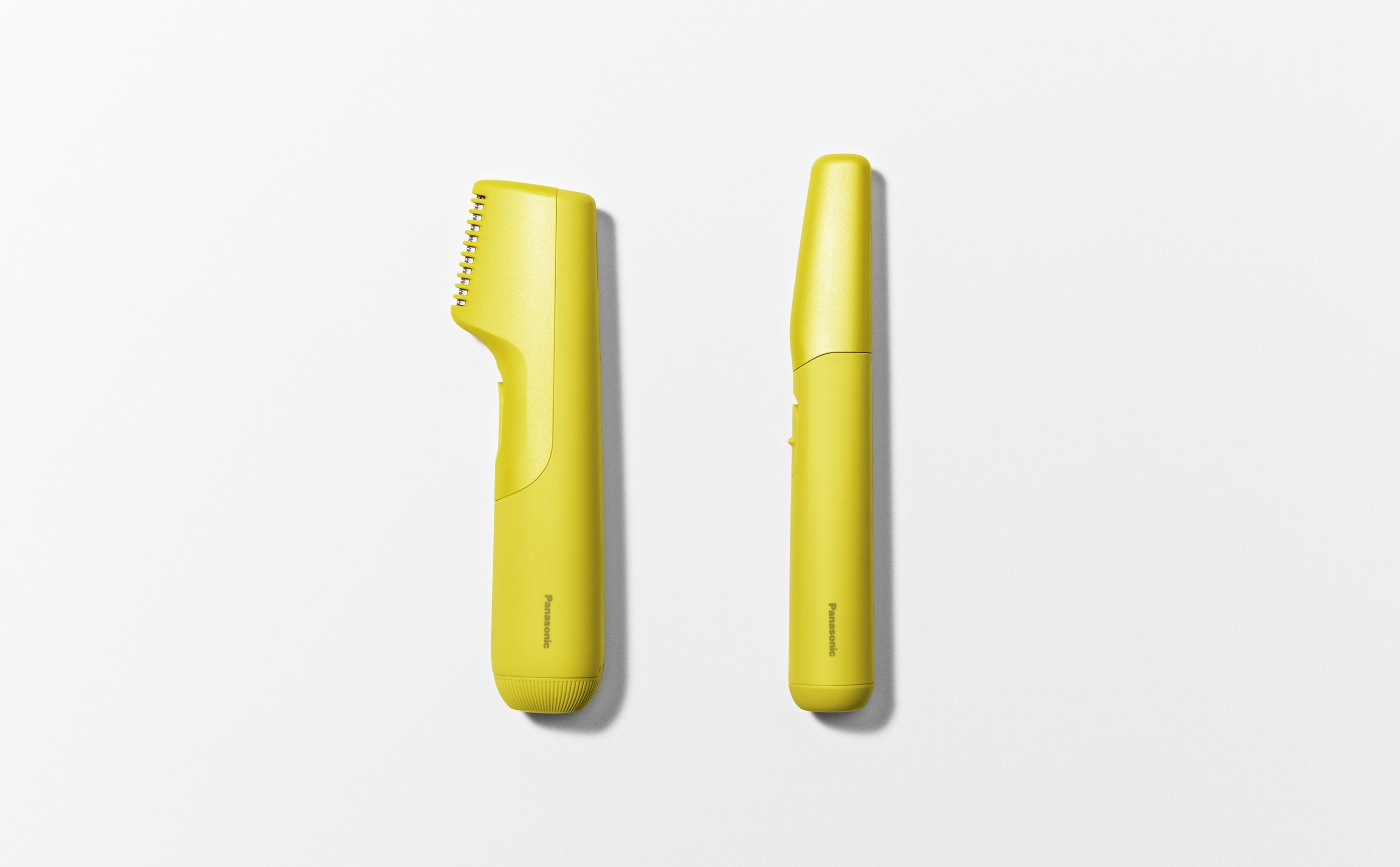 Yellow shavers and trimmers.