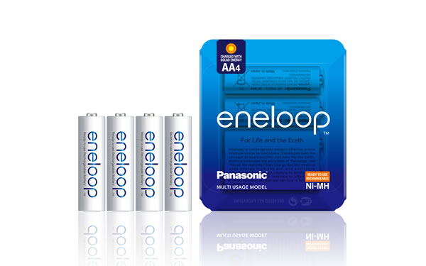 photo:eneloop series packaging for EC