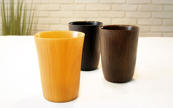 Tumbler in the forest (Jointly awarded to ASAHI BREWERIES, LTD.)