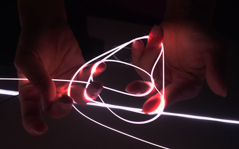 photo:Exploring the possibility of light thread