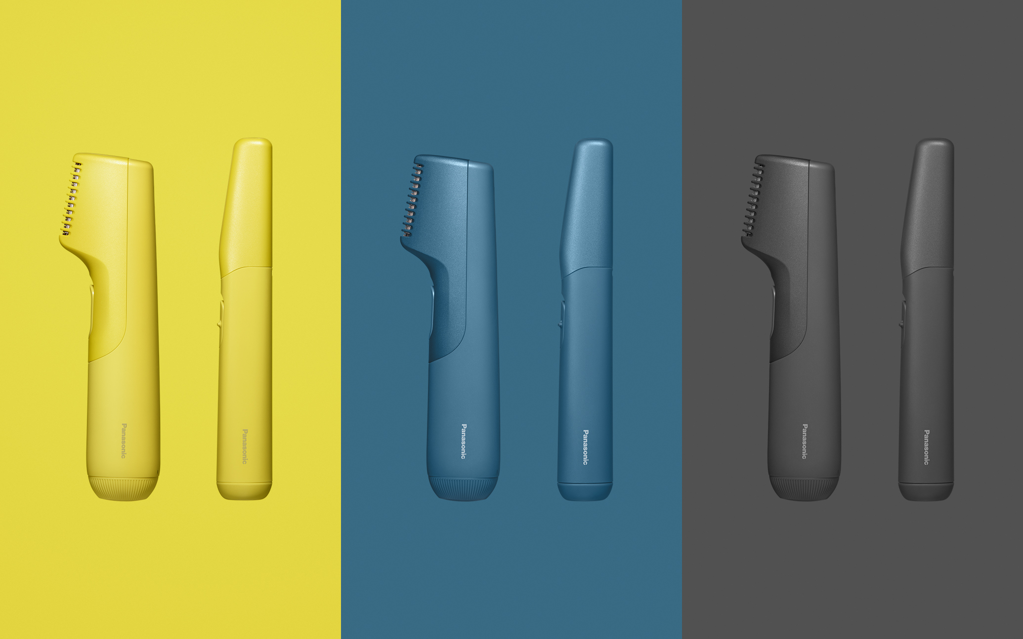 photo:Yellow and blue and black First Shaving Series