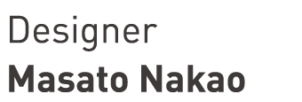 Designer Masato Nakao