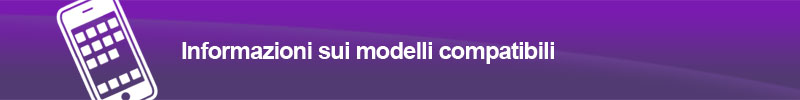Informazioni sui modelli compatibili