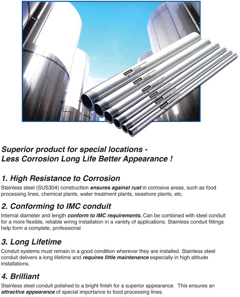 Superior product for special locations-Less Corrosion Long Life Better Appearance!